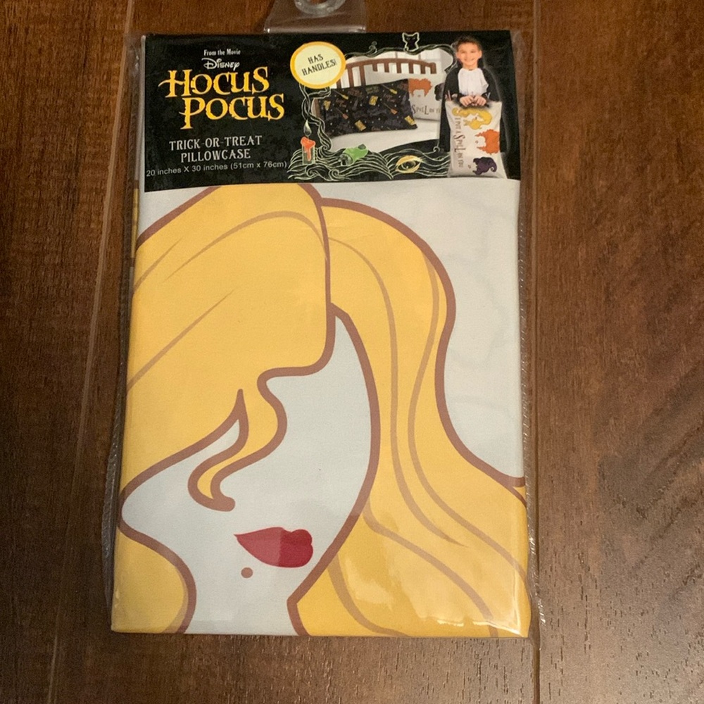 Hocus Pocus Trick or Treat Pillowcase